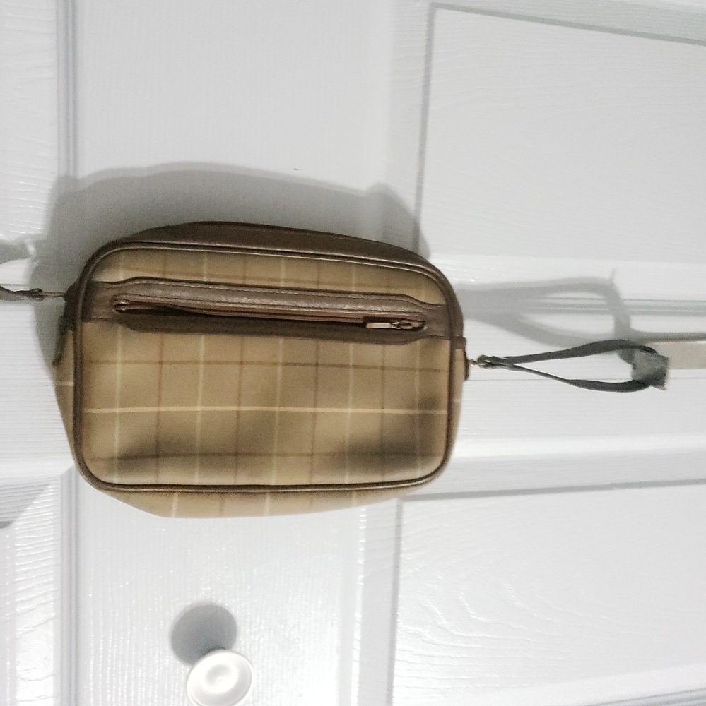 BURBERRY VINTAGE AUTH. BROWN POUCH WALLET - Picture 8 of 16